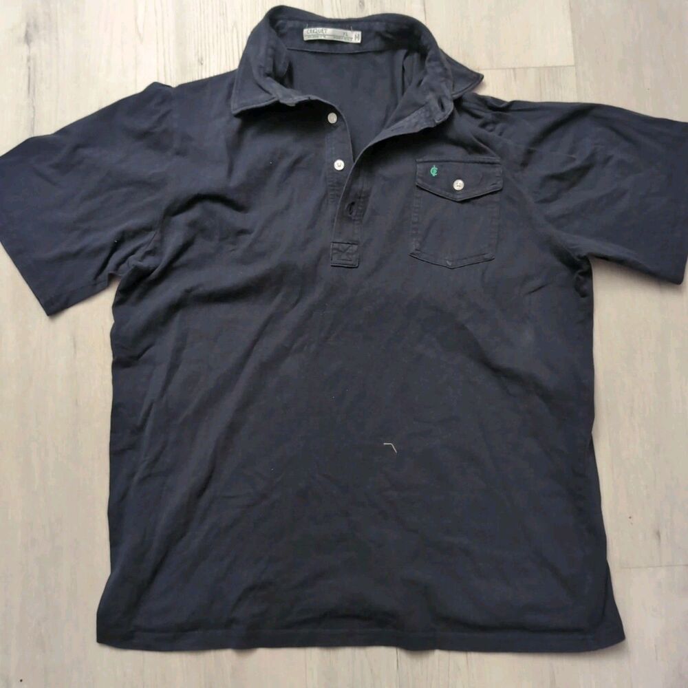 Criquet polo Mens XL Short Sleeve Polo Shirt Front Pocket Criquet